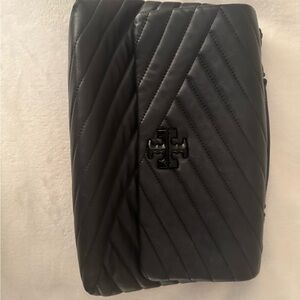 Tory Burch Kira Chevron Powder Coated Convertible Shoulder Bag